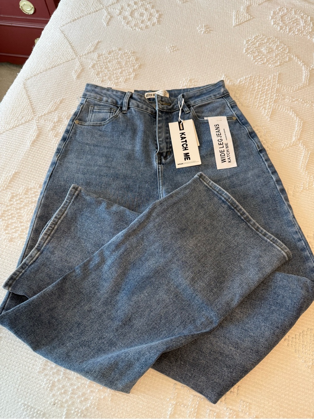 Katch Me wide leg jeans , NWT , sz 6 - Picture 2 of 10